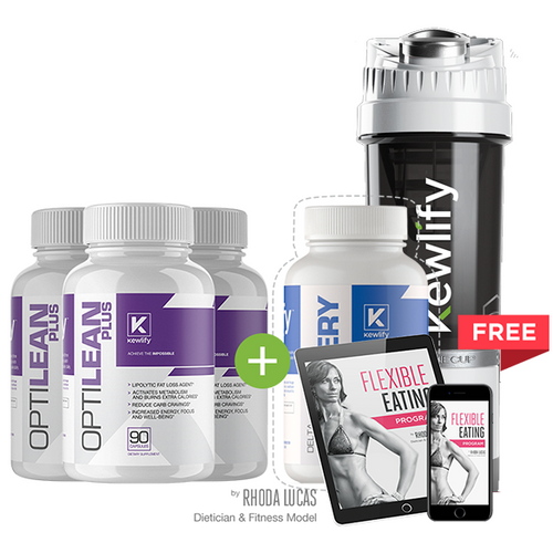 3 x OptiLean Plus (FREE Recovery, Cyclone Shaker and Flexible Eating Plan)