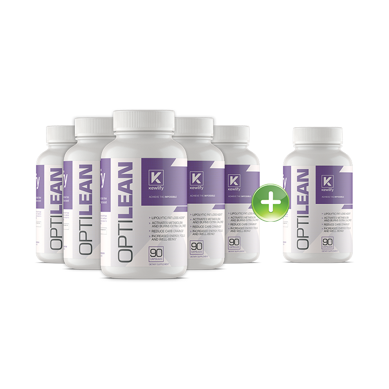 5 x Opti Lean Bottles + Get 1 FREE + FREE $95 Course