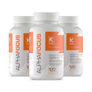 3 x Alpha-Focus Bottles