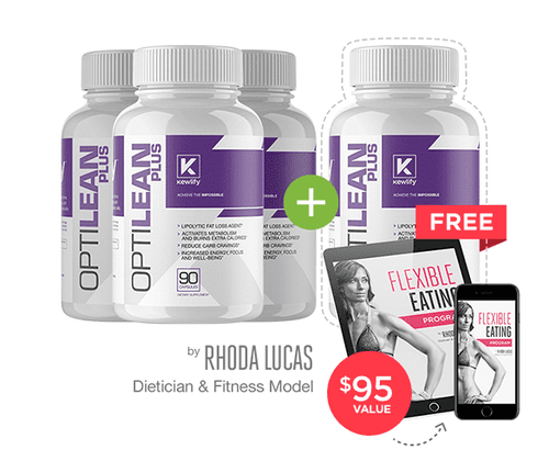 3x OptiLean Plus Bottles + Get 1 FREE + FREE $95 Course